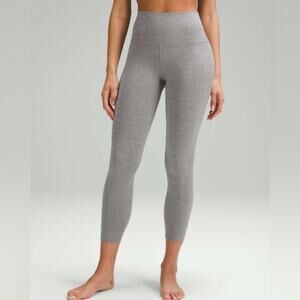 Lululemon Align High-Rise Pant 25"' in Heathered Core Medium Grey